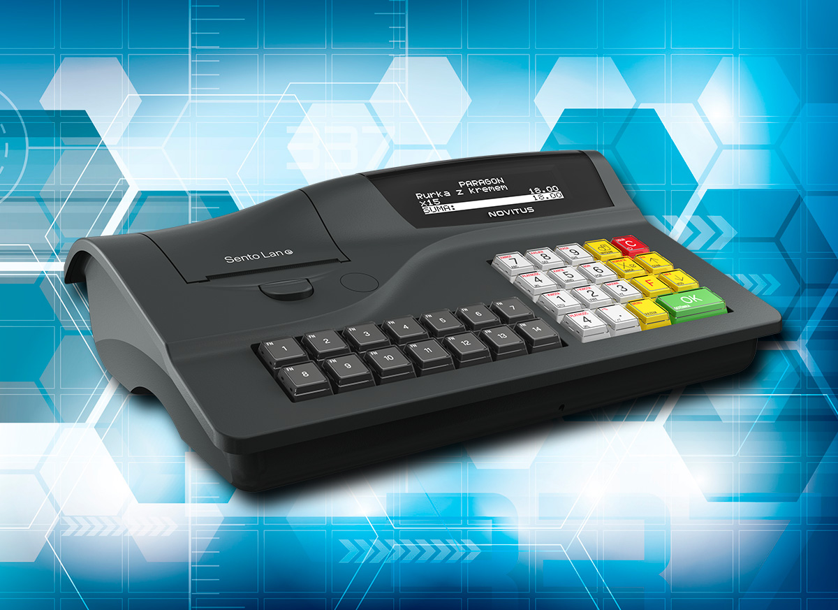 Kasa rejestrująca Novitus Sento LAN E